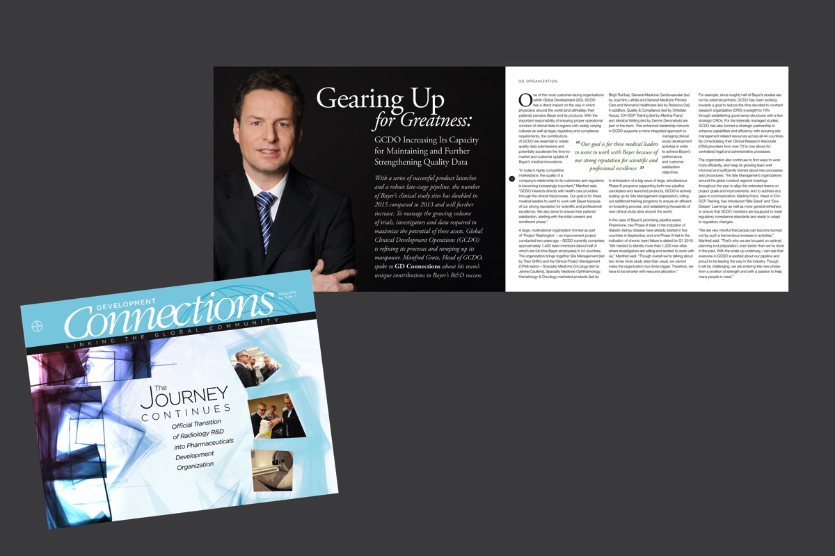 Bayer Healthcare In-house Digital Magazine