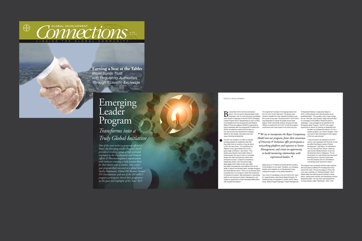 Bayer Healthcare In-house Digital Magazine